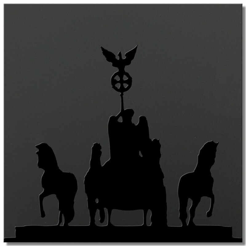 Quadriga Berlin - black series - 25x25 cm Quadriga Berlin - black series - 25x25 cm