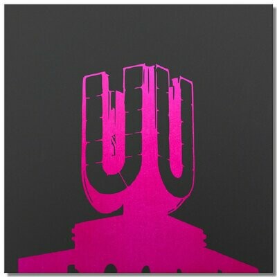 Dortmunder U, Ciclamino, 25x25 cm Dortmunder U, Ciclamino, 25x25 cm