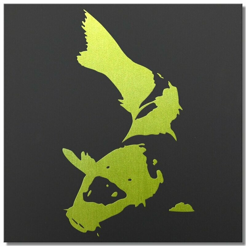 Magic Koi, Limette, 25x25 cm Magic Koi, Limette, 25x25 cm