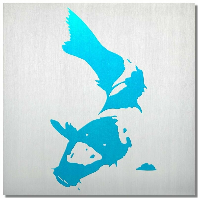 Magic Koi, Eisblau, 25x25 cm Magic Koi, Eisblau, 25x25 cm