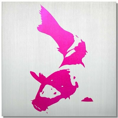 Magic Koi, Ciclamino, 25x25 cm