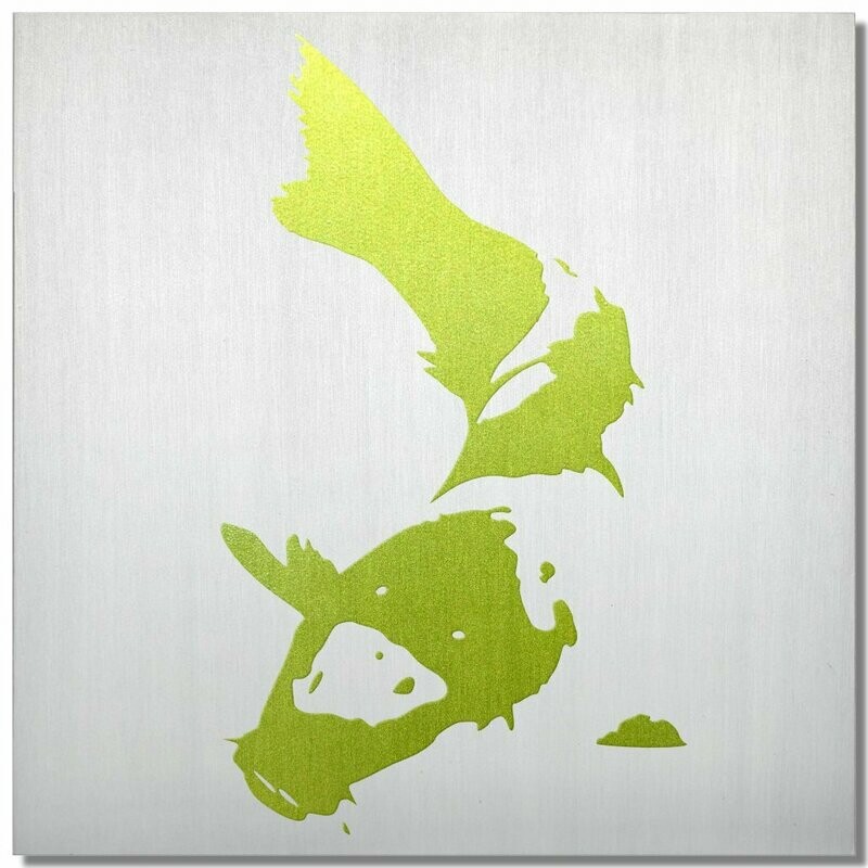 Magic Koi, Limette, 25x25 cm Magic Koi, Limette, 25x25 cm