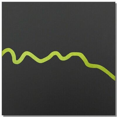 Spree in Berlin, Limette, 25x25 cm Spree in Berlin, Limette, 25x25 cm