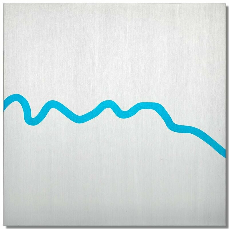 Spree in Berlin, Eisblau, 25x25 cm Spree in Berlin, Eisblau, 25x25 cm