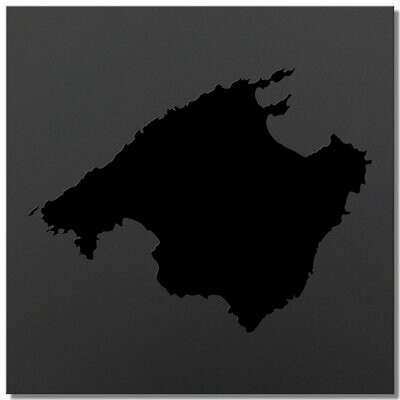 Mallorca - black series - 25x25cm Mallorca - black series - 25x25cm