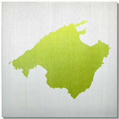 Mallorca, Limette, 25x25cm Mallorca, Limette, 25x25cm