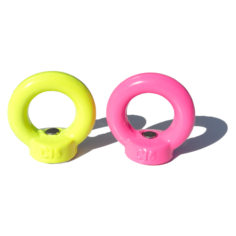Industrial Magnets - Neon - Pink/Gelb - Size L