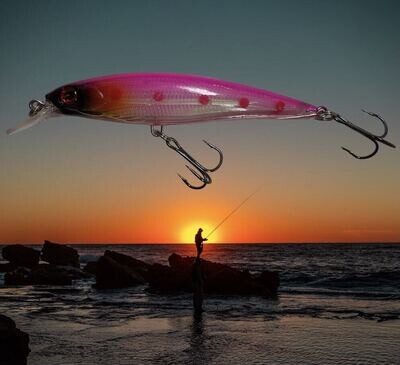 Bass Wobbler lure 8