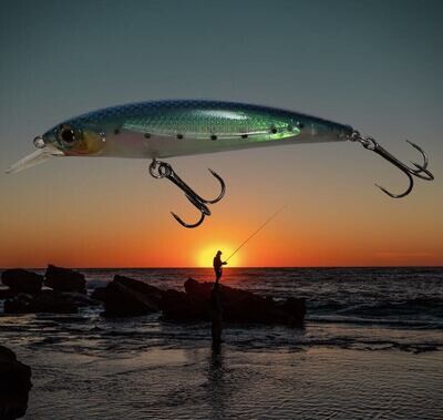 Bass Wobbler lure 1