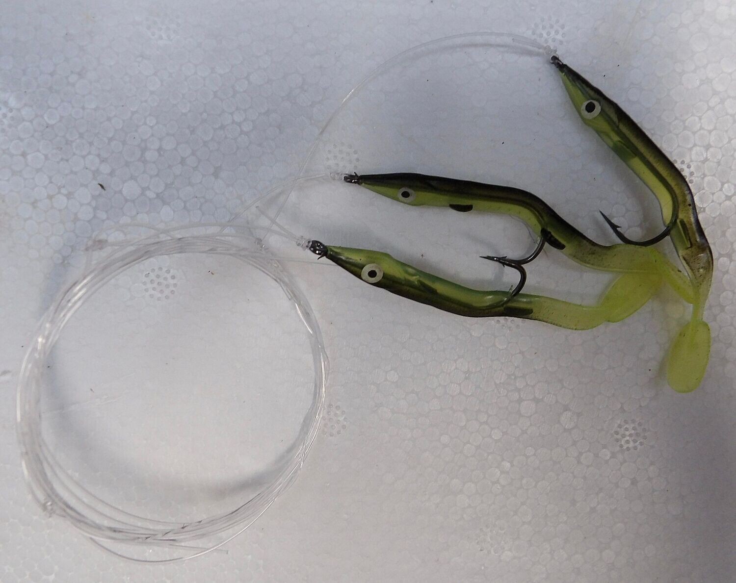 Sand eel lures rig Green