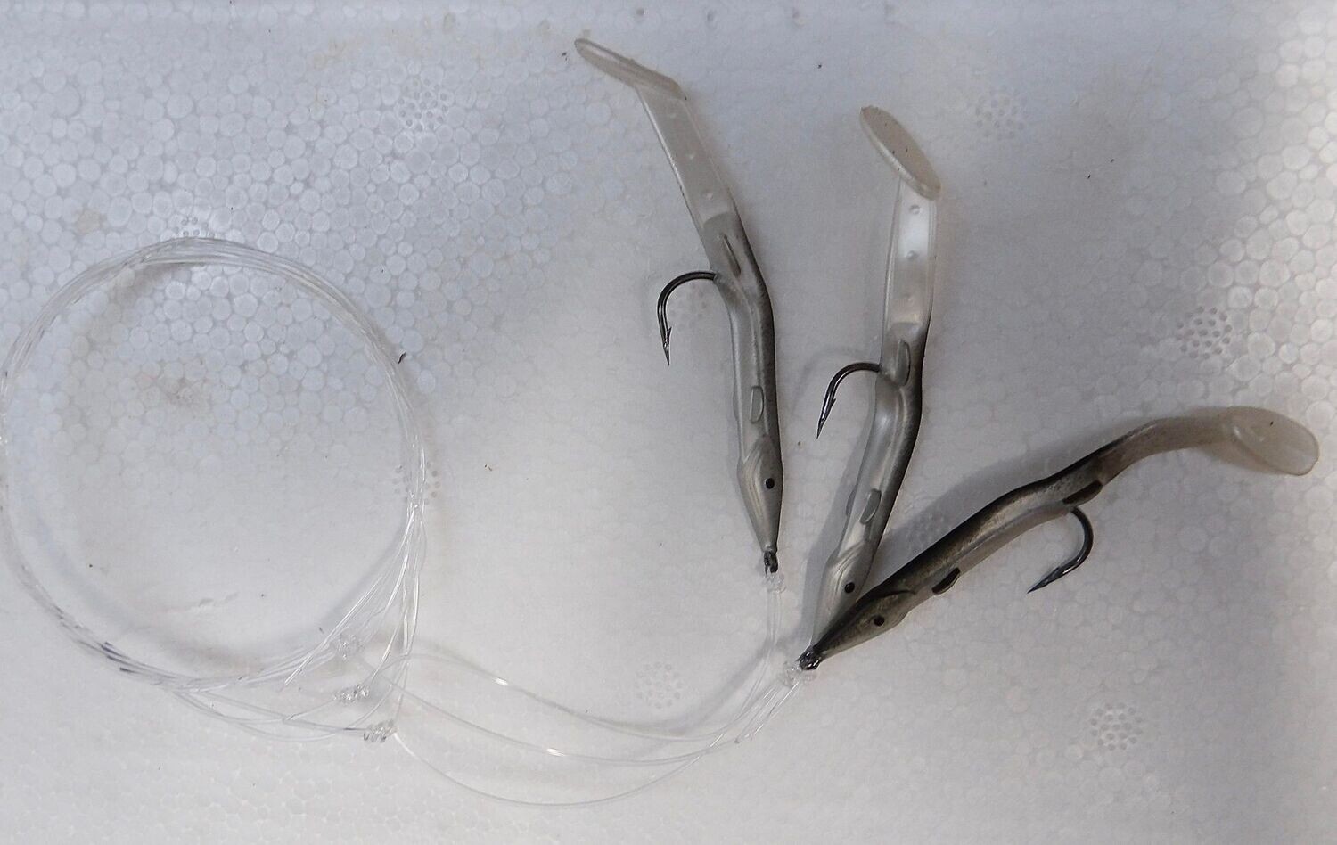 Sand eel lures rig Black streak