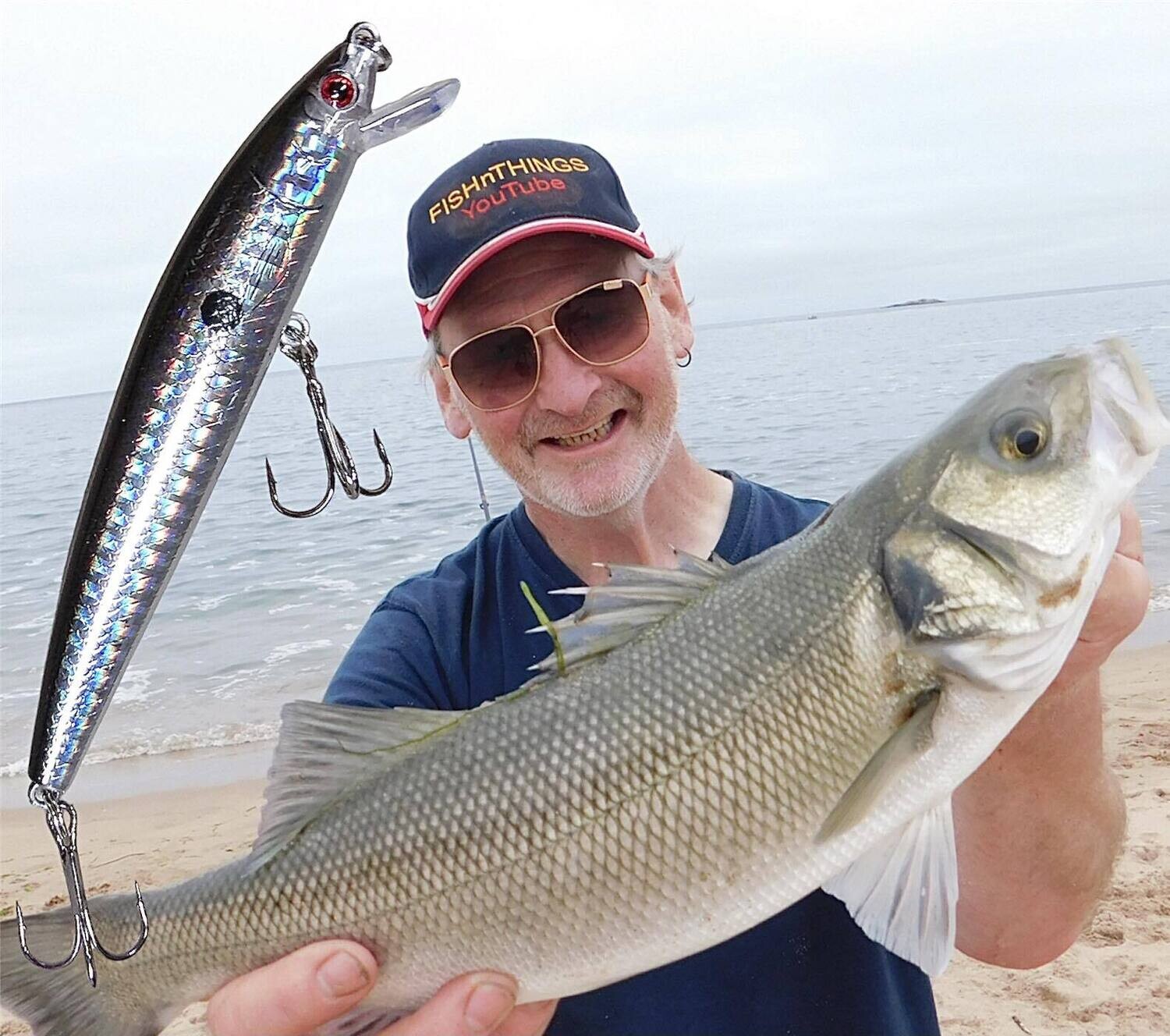 Bass lure Silver