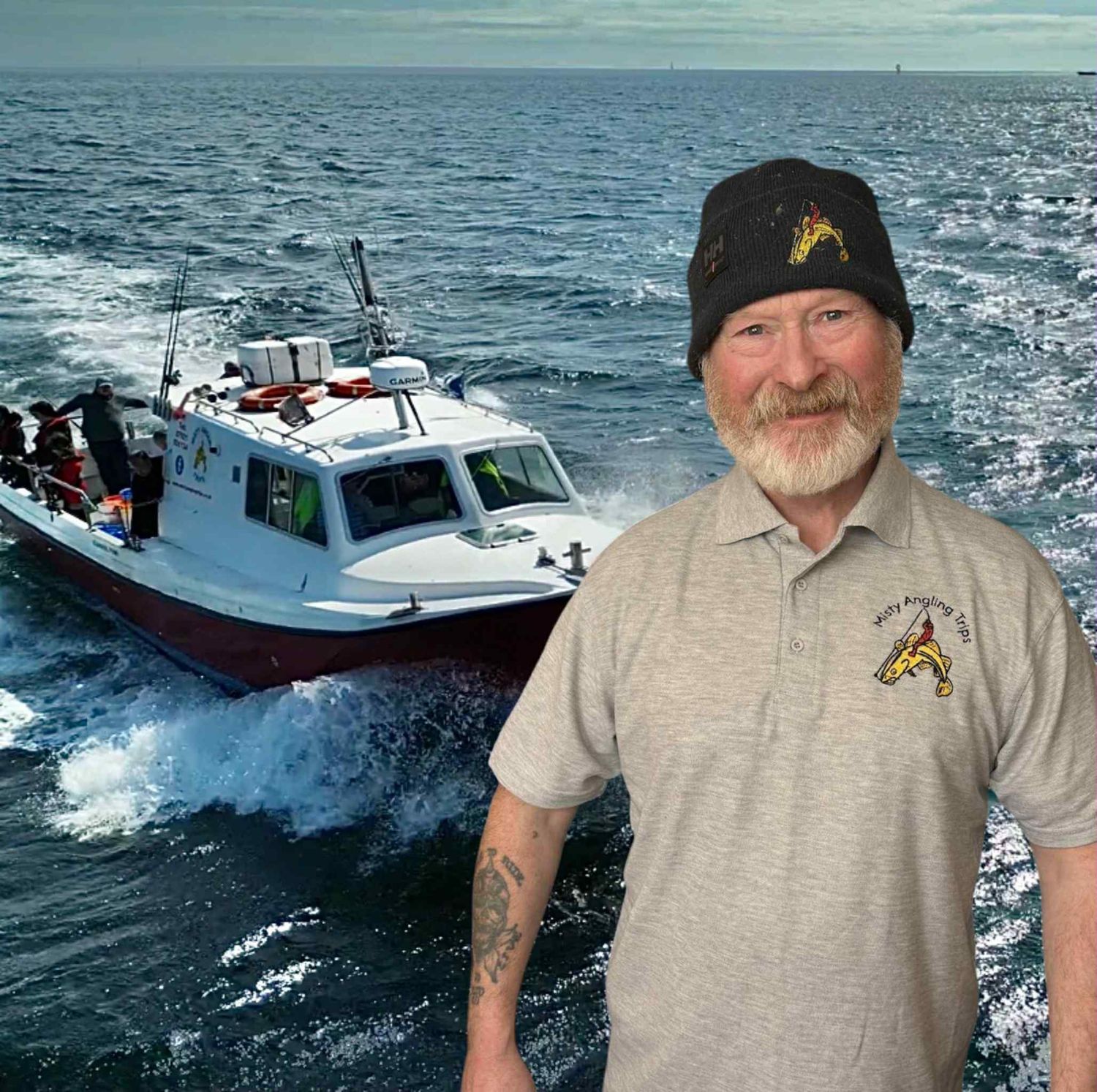 MIsty Angling Trips Polo Shirt