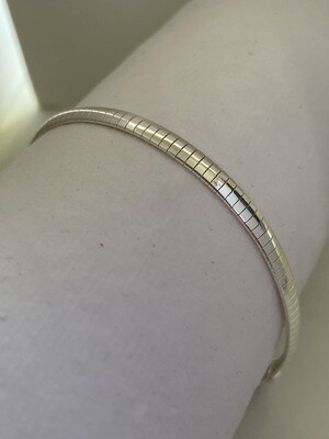 Dome Omega Chain Bracelet 4.0 mm