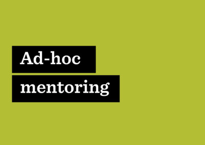 Ad-hoc mentoring