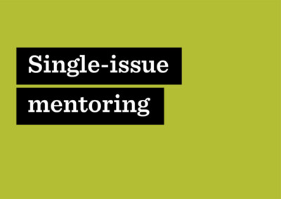 Single-issue mentoring