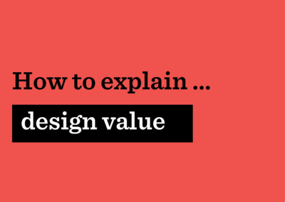 How to explain design value