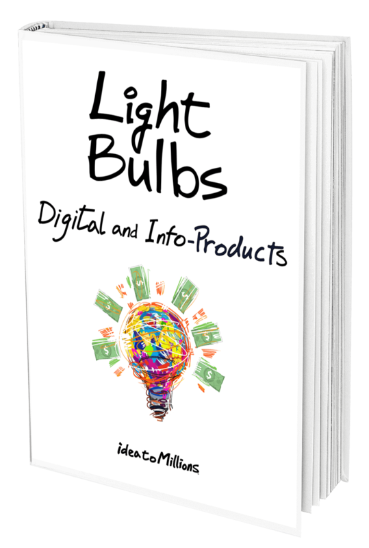 Light Bulbs: Digital and Info Products - E-Book Light Bulbs: Digital and Info Products - E-Book