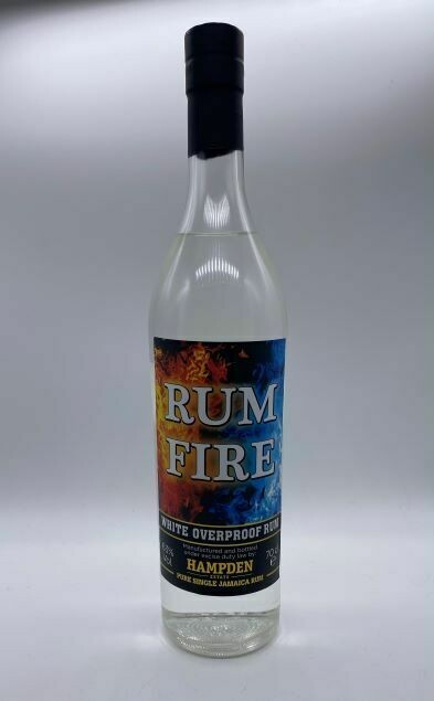 Hampden White Overproof Rum Fire
