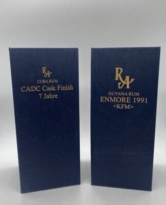 RA Bundle - RA Guyana Rum Enmore 1991 KFM + RA CADC Cask Finish 7 Jahre