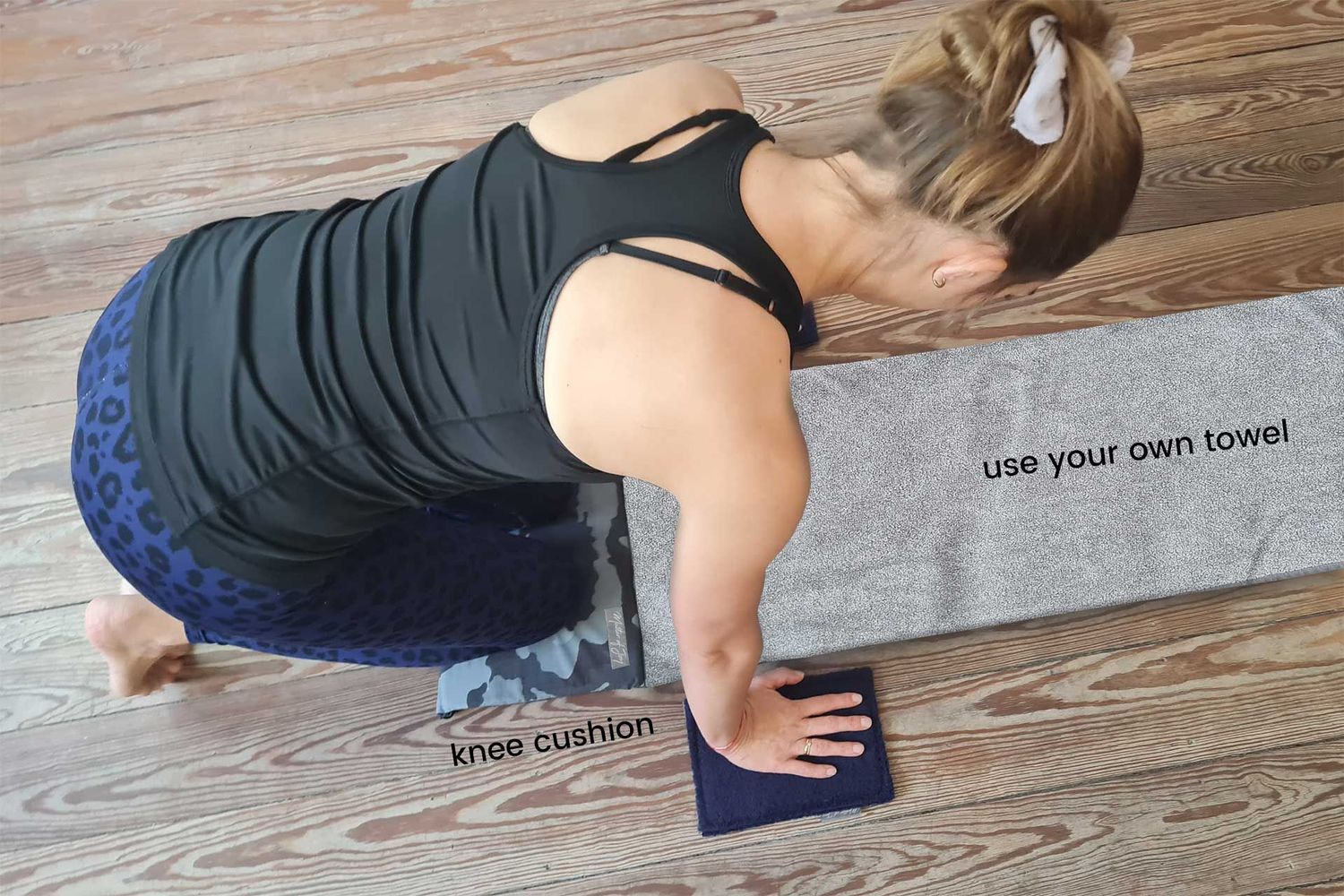 Anti-Rutsch Kniekissen für Verbeugungen oder Yoga
