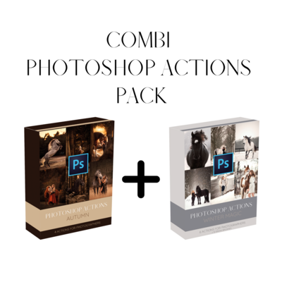 PHOTOSHOP ACTIONS PACK: autumn + winter magic
