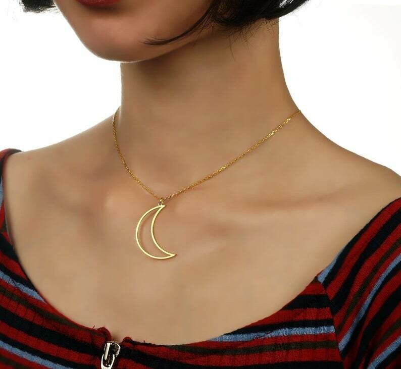 Collier Croissant de Lune