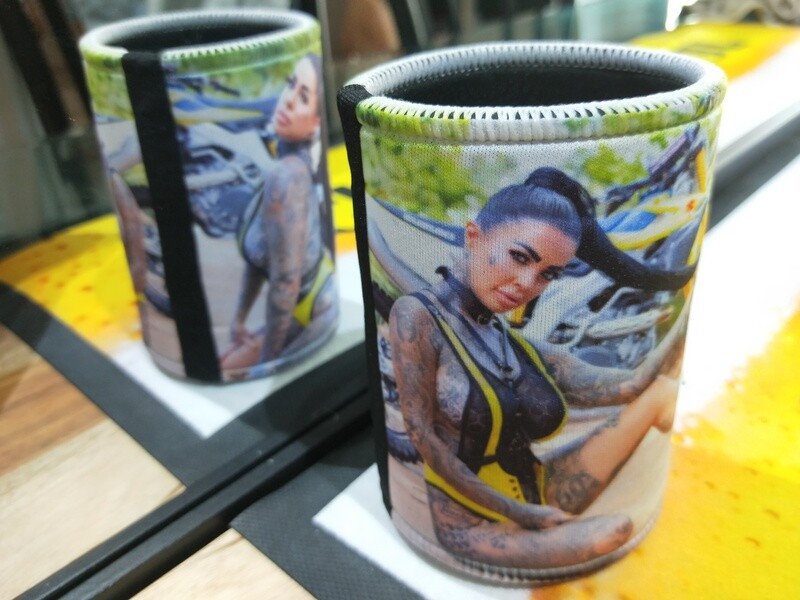 Stubby Cooler, Motocross Theme, Shardi INC POSTAGE WITHIN AUS