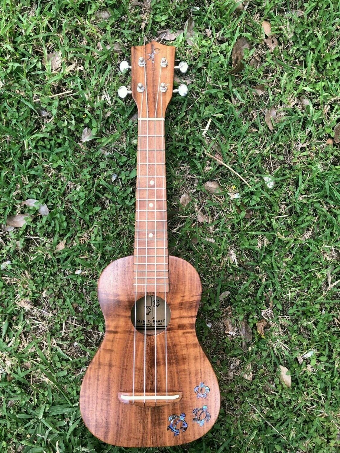 Hawaii Ukulele Soprano All Solid Acacia Koa Wood Hawaiian Traditional Classic