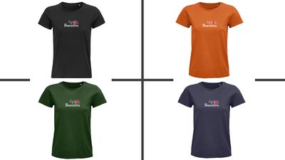 Die Sportstätte T-Shirt Damen - Logo weiss klein
