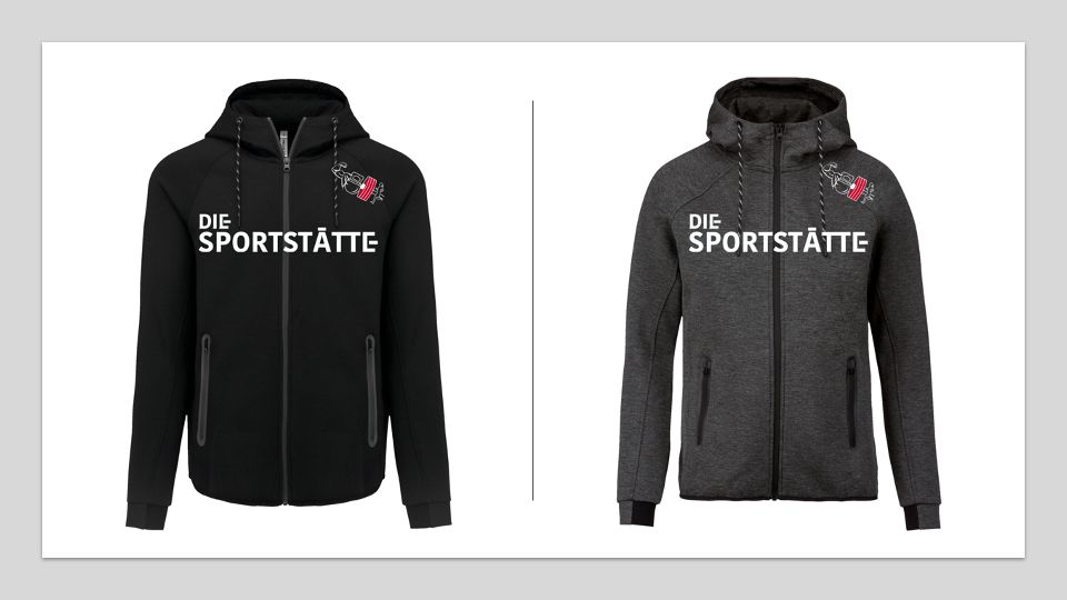 Die Sportstätte Funktionsjacke Herren