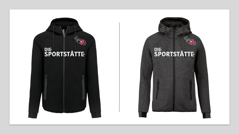 Die Sportstätte Funktionsjacke Herren