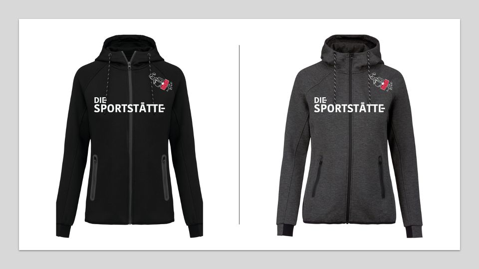 Die Sportstätte Funktionsjacke Damen