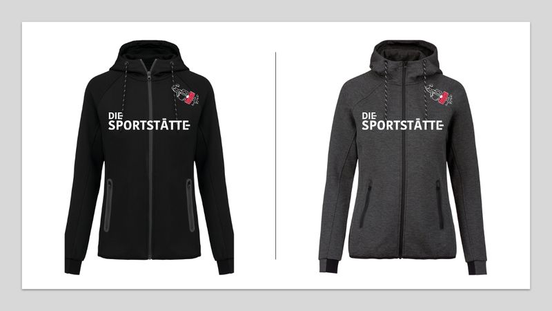 Die Sportstätte Funktionsjacke Damen