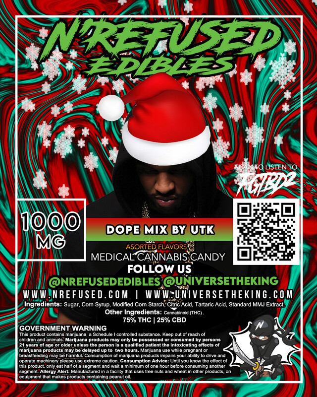 N&#39;REFUSED EDIBLES &quot;DOPE MIX&quot; BY UTK &amp; MORE