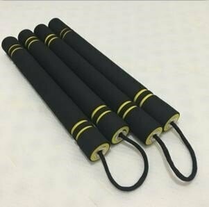 Nunchaku - Solid Colour w/Stripes