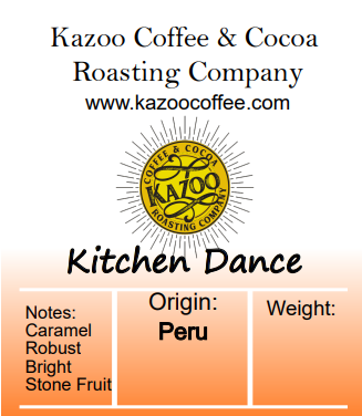 &quot;Kitchen Dance&quot; - Single Origin Peru