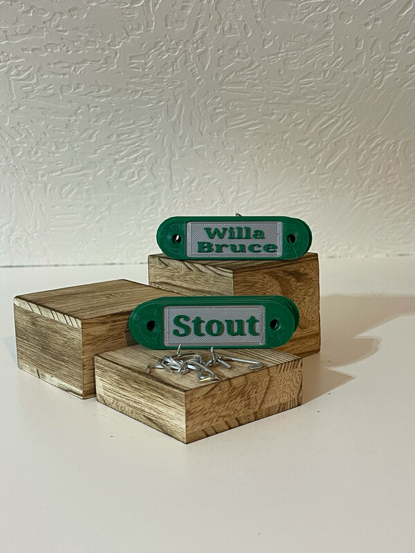 12 Pack 2 Hole Tags