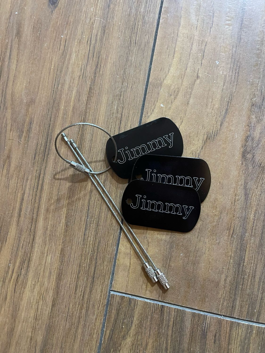 3 Pack Aluminum Tags