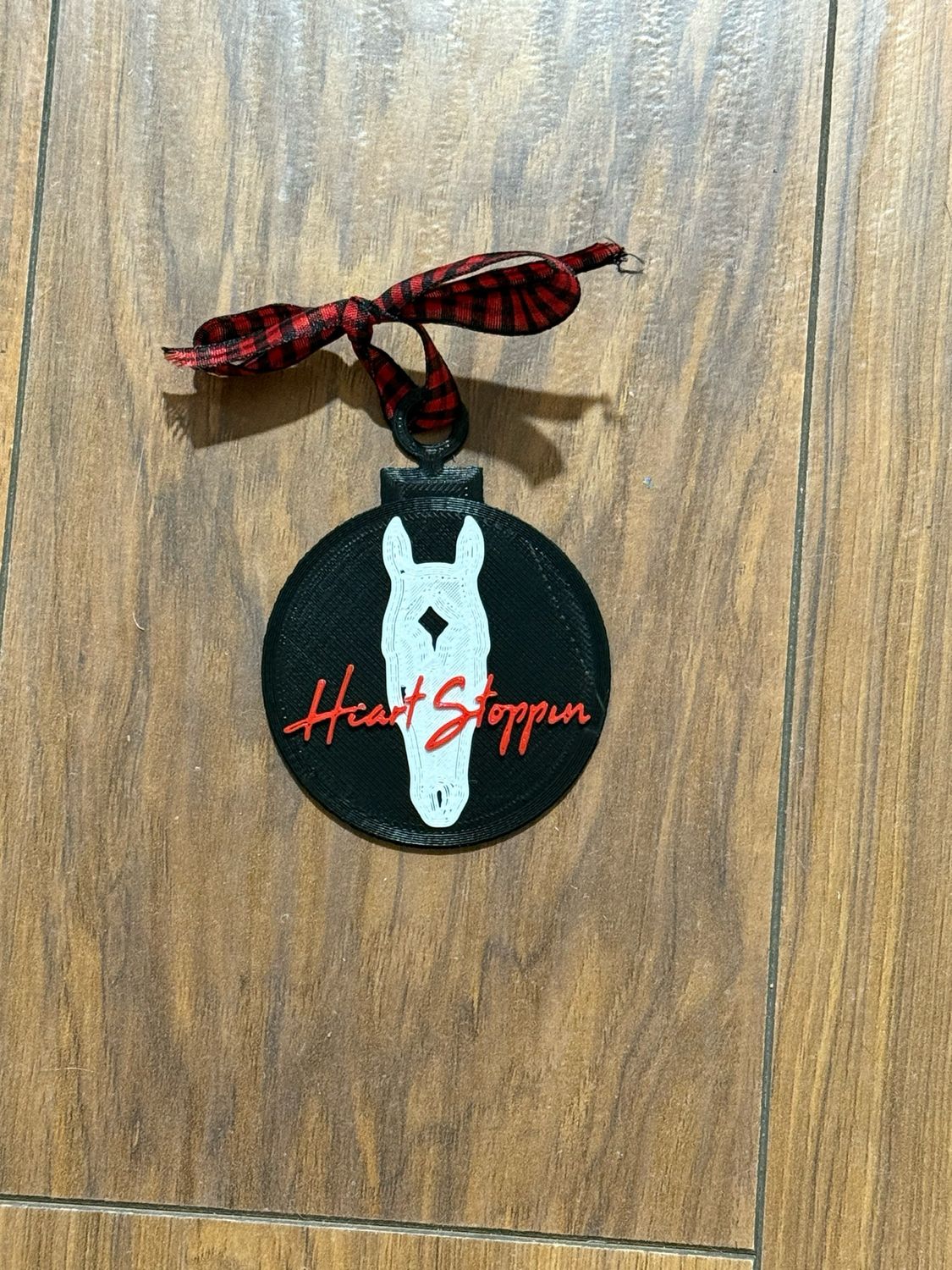 1 Horse Silhouette Ornament