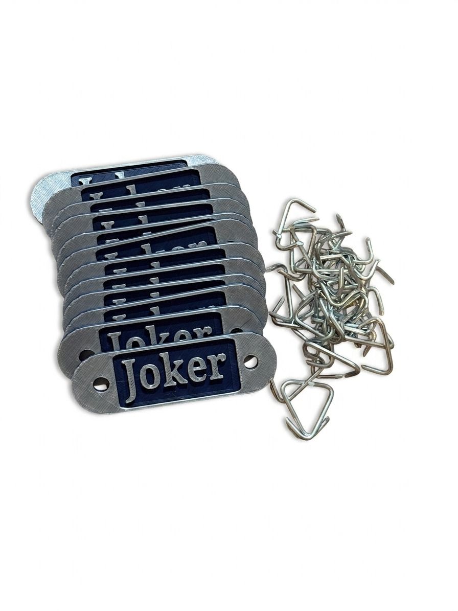 12 Pack 2 Hole Tags