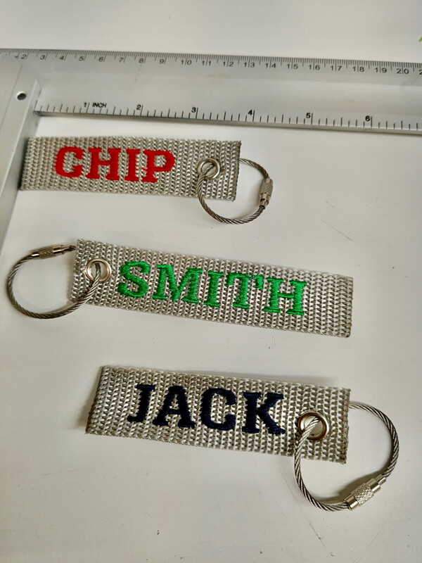 6 Pack Nylon Tags