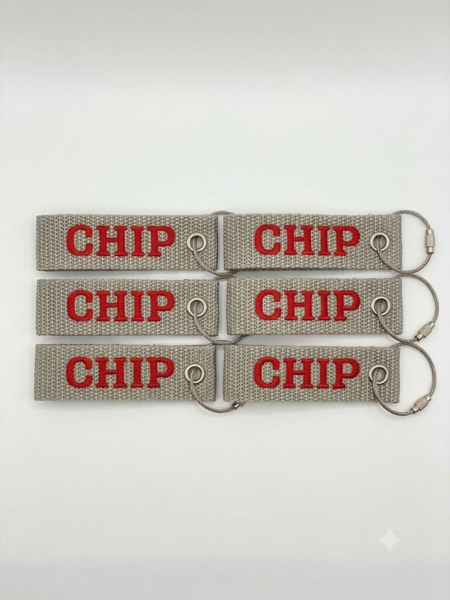 6 Pack Nylon Tags