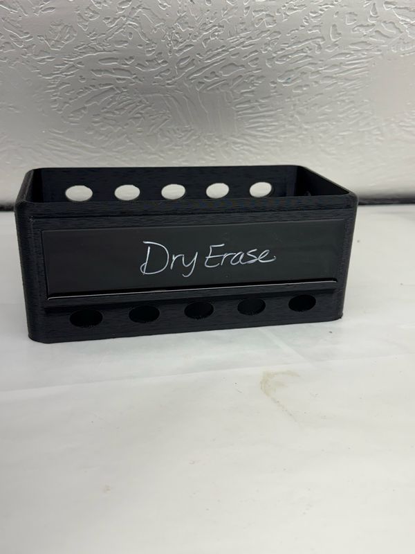 Stall Front Basket with Dry Erase Front