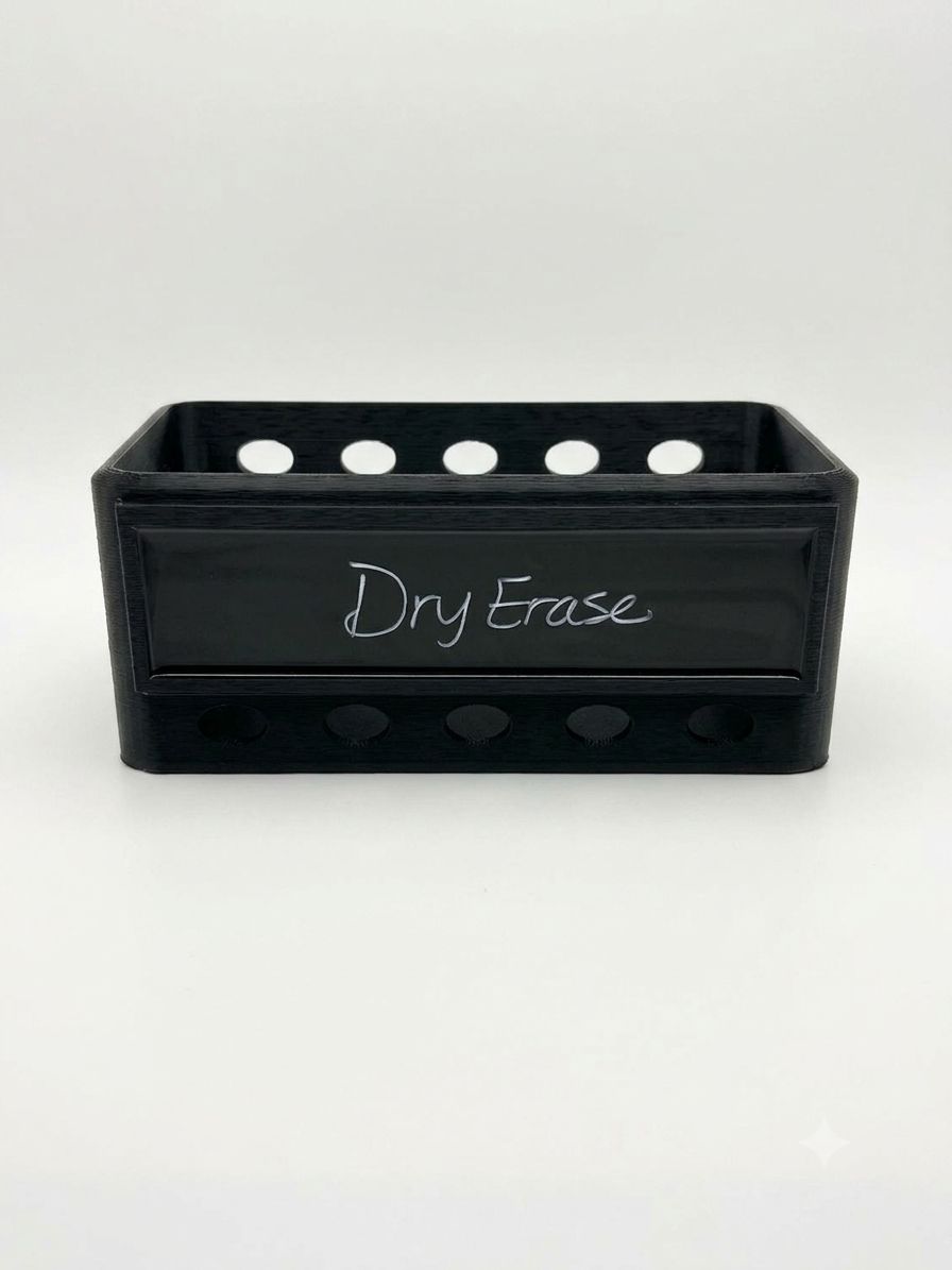 Stall Front Basket with Dry Erase Front