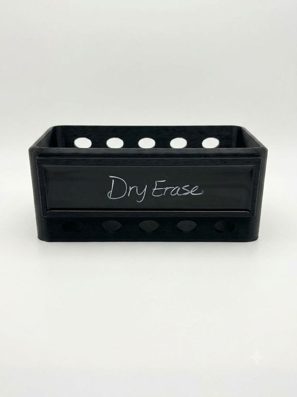 Stall Front Basket with Dry Erase Front