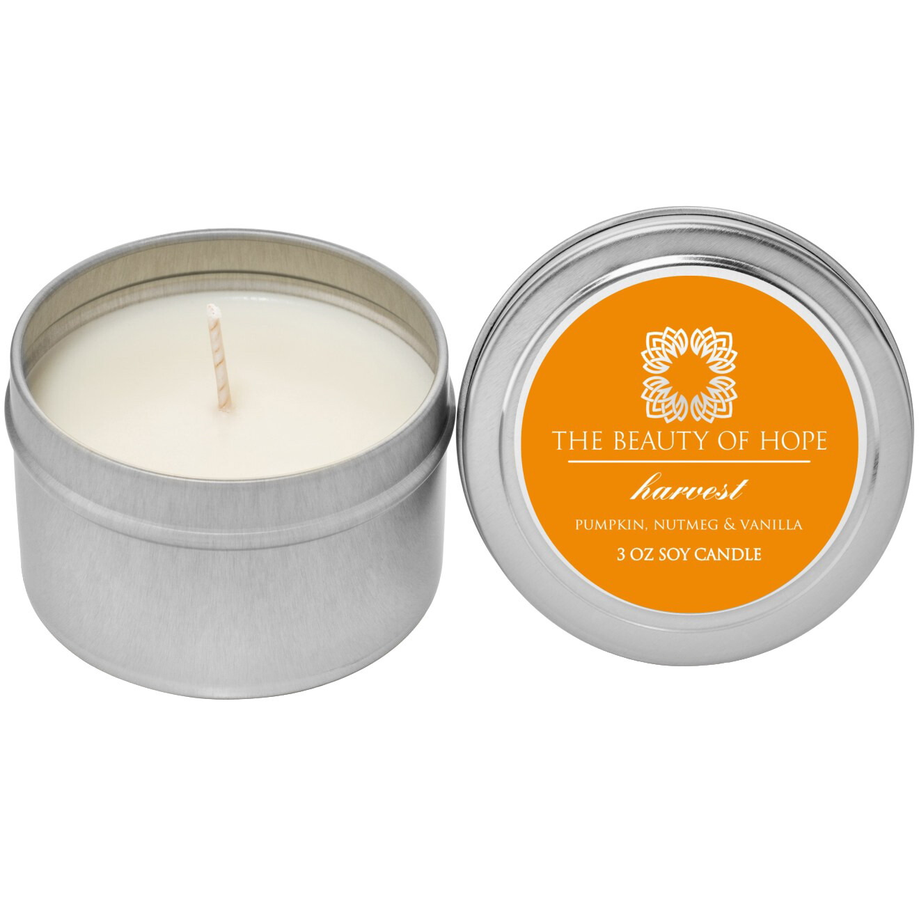 Harvest (3oz) Candle By The Beauty Of Hope