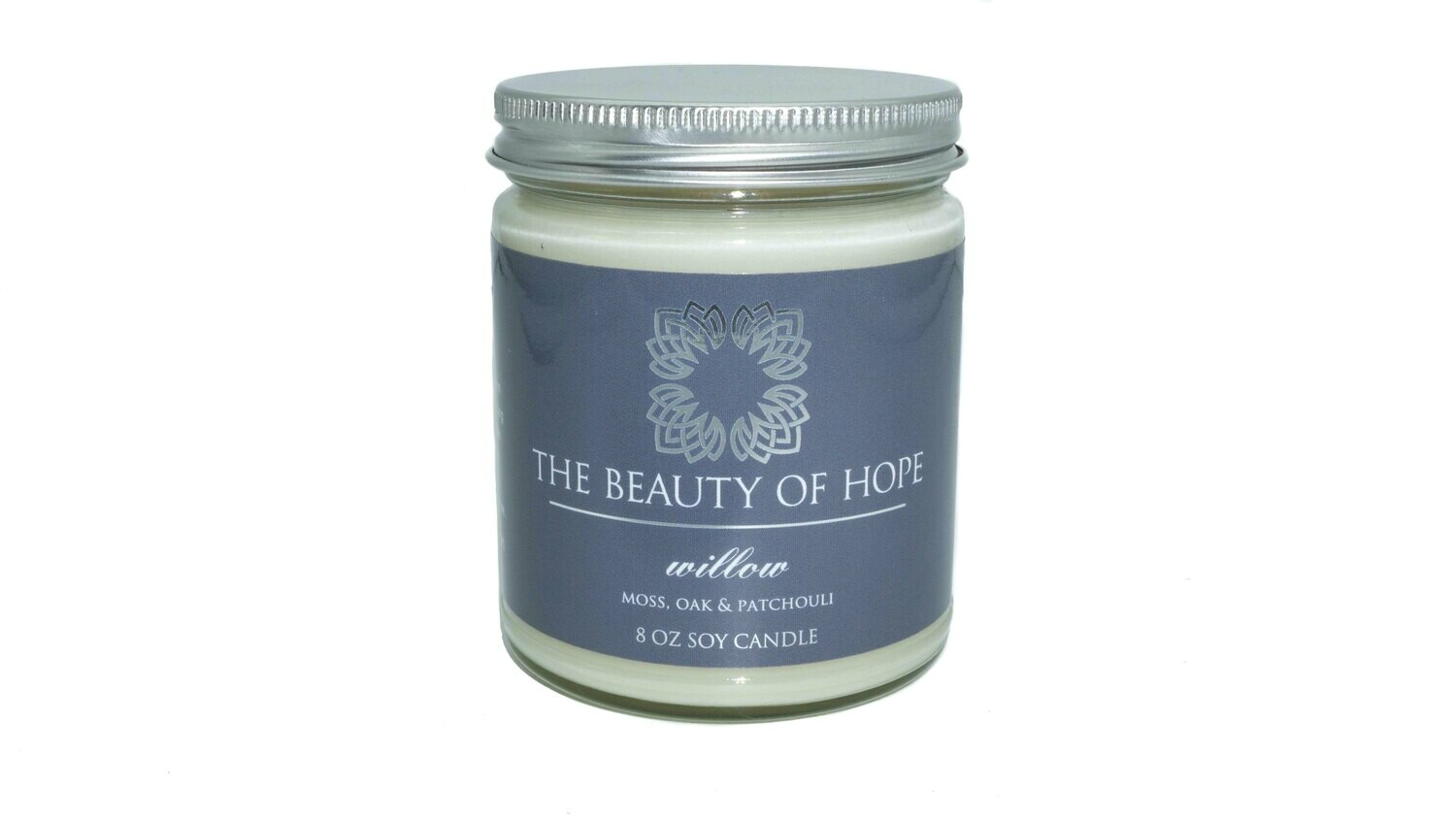 Willow (8oz) Candle By The Beauty Of Hope