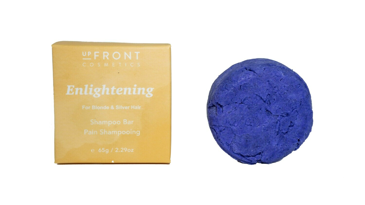 Enlightening (Blonde Toner) Shampoo Bar By UpFront Cosmetics