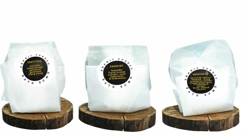 Luxurious Bath Bombs By Pranic Forest